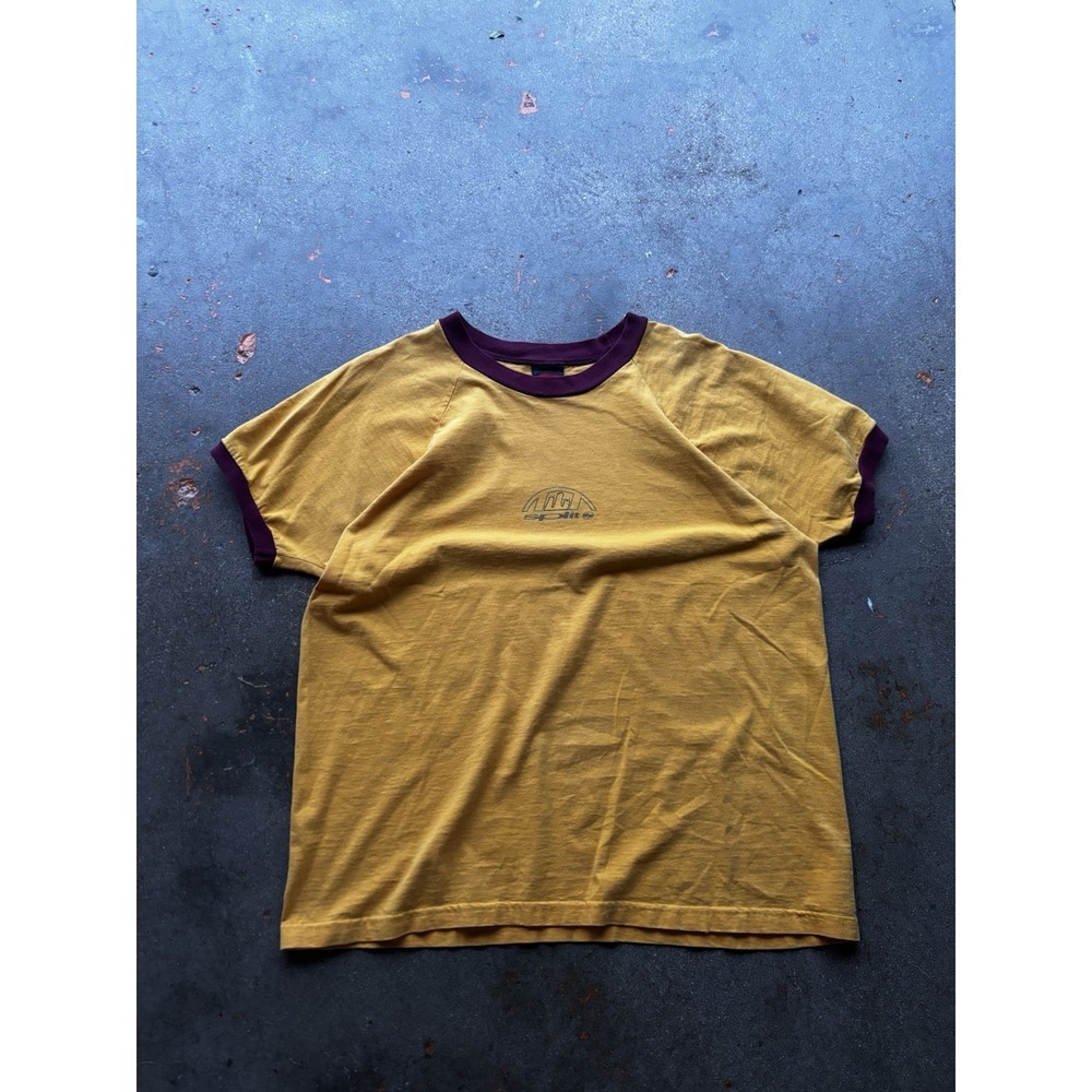 90s Grail Split Skateboarding Ringer tee